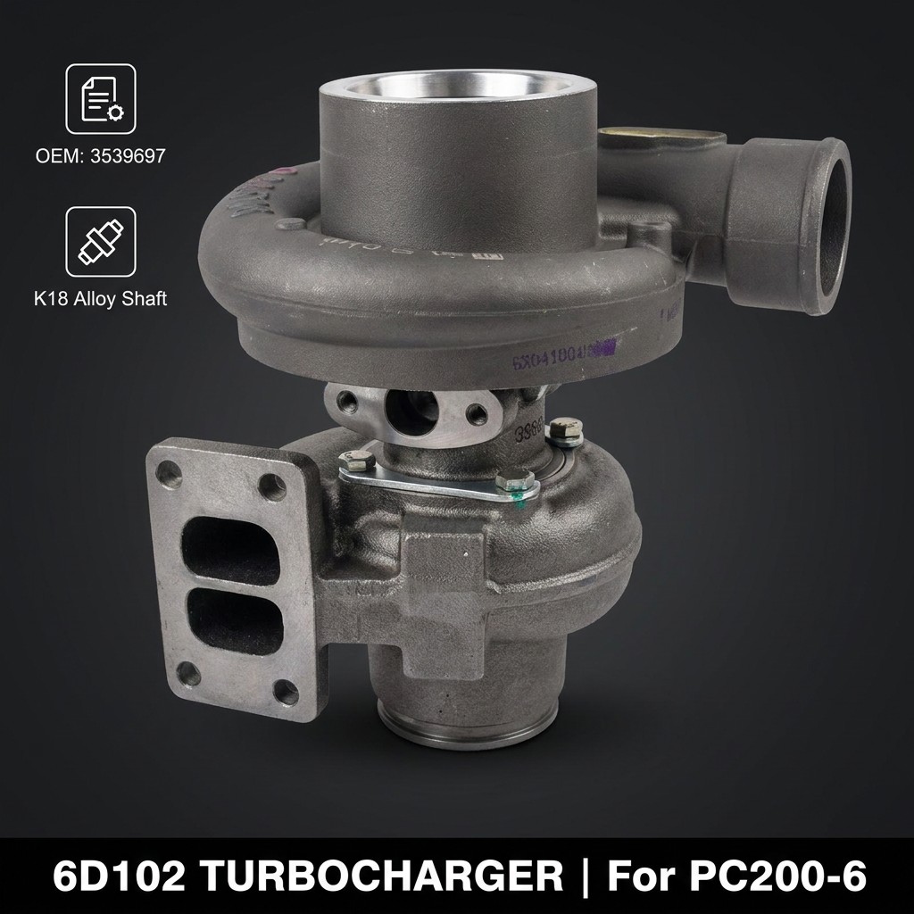 3539697 PC200-6 Turbocharger